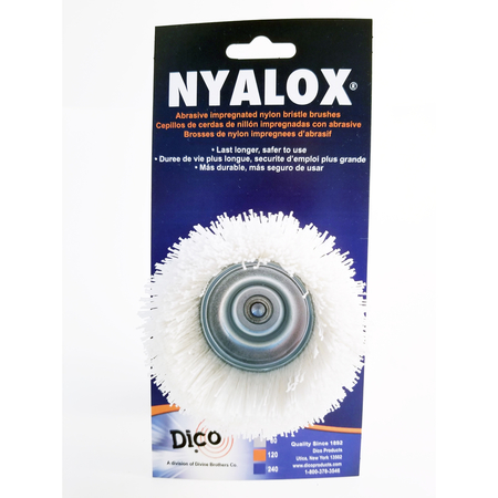 Dico Nyalox CUP BRUSH NYLX 2-1/2